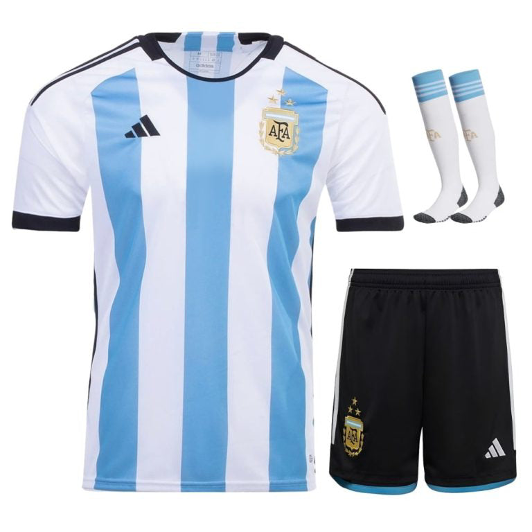 Camiseta Niños Argentina 3 Estrellas